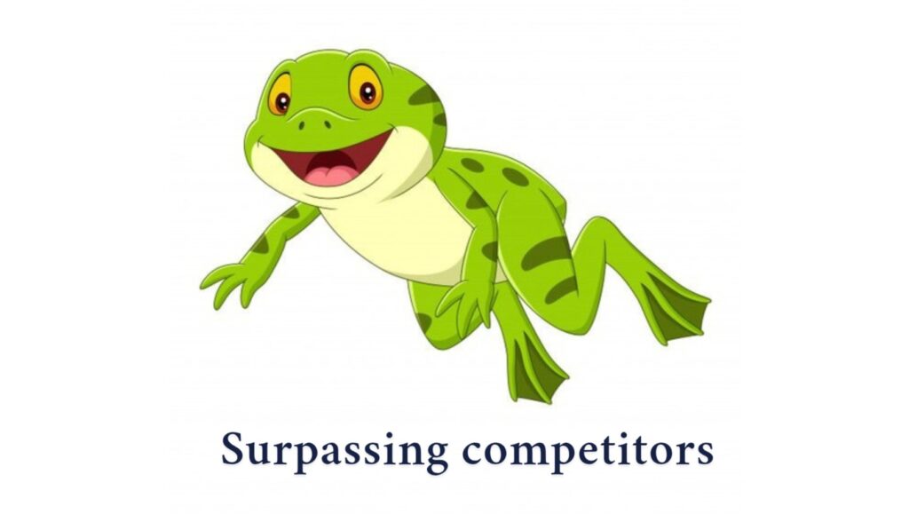 Surpassing competitors