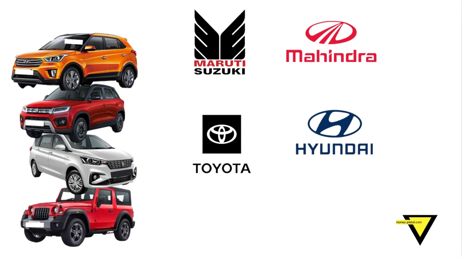 Automobile pile up stock
